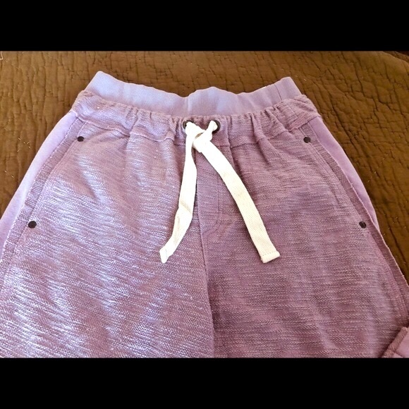NWT*FREE PEOPLE JOGGER SWEATPANTS*"HEARTBEAT PANT “PARCHMENT PINK” XS*MSRP$219 - Picture 6 of 16